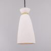 White Bathroom Pendant | Ceramic Parva Pendant Light Ceramic Pendant Lighting Great Lighting UK Ltd