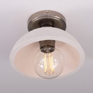 Kauri Ceramic Dome Ceiling Light Bedroom Ceiling Lights Great Lighting UK Ltd