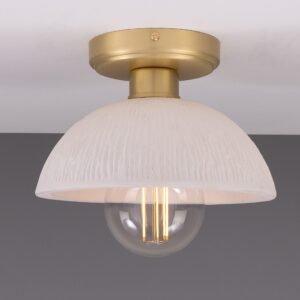 Kauri Ceramic Dome Ceiling Light Bedroom Ceiling Lights Great Lighting UK Ltd
