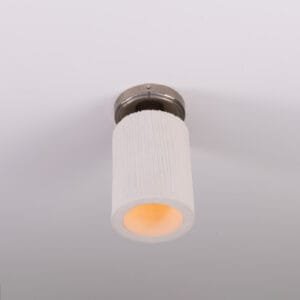 Senna Matt White Ceramic Ceiling Light Ceramic Ceiling Lights Great Lighting UK Ltd