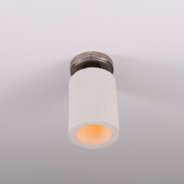 Senna Matt White Ceramic Ceiling Light Ceramic Ceiling Lights Great Lighting UK Ltd