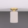 Senna Matt White Ceramic Ceiling Light Bedroom Ceiling Lights Great Lighting UK Ltd