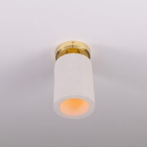 Senna Matt White Ceramic Ceiling Light Ceramic Ceiling Lights Great Lighting UK Ltd