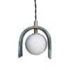 Blue Earth Ceramic Pendant Light | The Tansy Ceramic Pendant Lighting Great Lighting UK Ltd