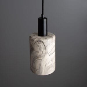 Senna 12cm Marbled Pendant Ceramic Pendant Lighting Great Lighting UK Ltd