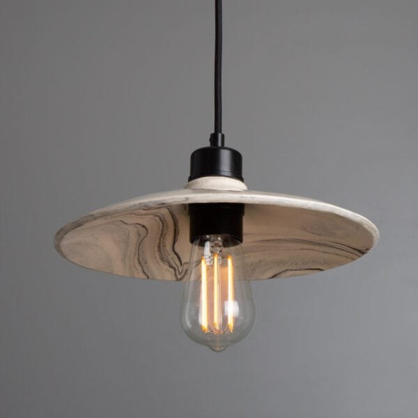 Pyrus Marbled Ceramic Pendant Ceramic Pendant Lighting Great Lighting UK Ltd