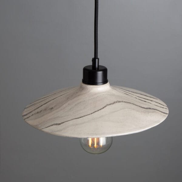Pyrus Marbled Ceramic Pendant Ceramic Pendant Lighting Great Lighting UK Ltd