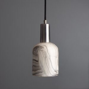 Osier Ceramic Marbled Pendant Ceramic Pendant Lighting Great Lighting UK Ltd