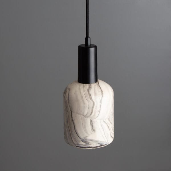Osier Ceramic Marbled Pendant Ceramic Pendant Lighting Great Lighting UK Ltd