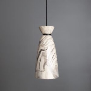 Pando Marbled Ceramic Pendant Bedroom Pendant Lights Great Lighting UK Ltd