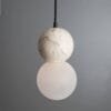 Rosa Marbled Ceramic Glass Globe Light Ceramic Pendant Lighting Great Lighting UK Ltd