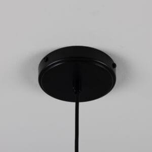 Osier 11.5cm White Stripped Ceramic Pendant Ceramic Pendant Lighting Great Lighting UK Ltd