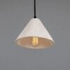 Tilia White Ceramic Cone Pendant Light Ceramic Pendant Lighting Great Lighting UK Ltd