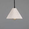 Tilia White Ceramic Cone Pendant Light Ceramic Pendant Lighting Great Lighting UK Ltd