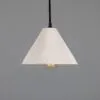 Tilia White Ceramic Cone Pendant Light Ceramic Pendant Lighting Great Lighting UK Ltd