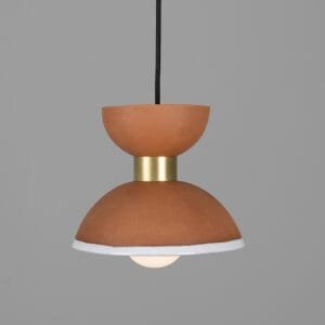 Nakaii Terracotta Pendant Light Ceramic Pendant Lighting Great Lighting UK Ltd