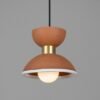 Nakaii Terracotta Pendant Light Bedroom Pendant Lights Great Lighting UK Ltd