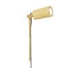 Yara Outdoor Garden Spotlight Brass Outdoor Lights Great Lighting UK Ltd