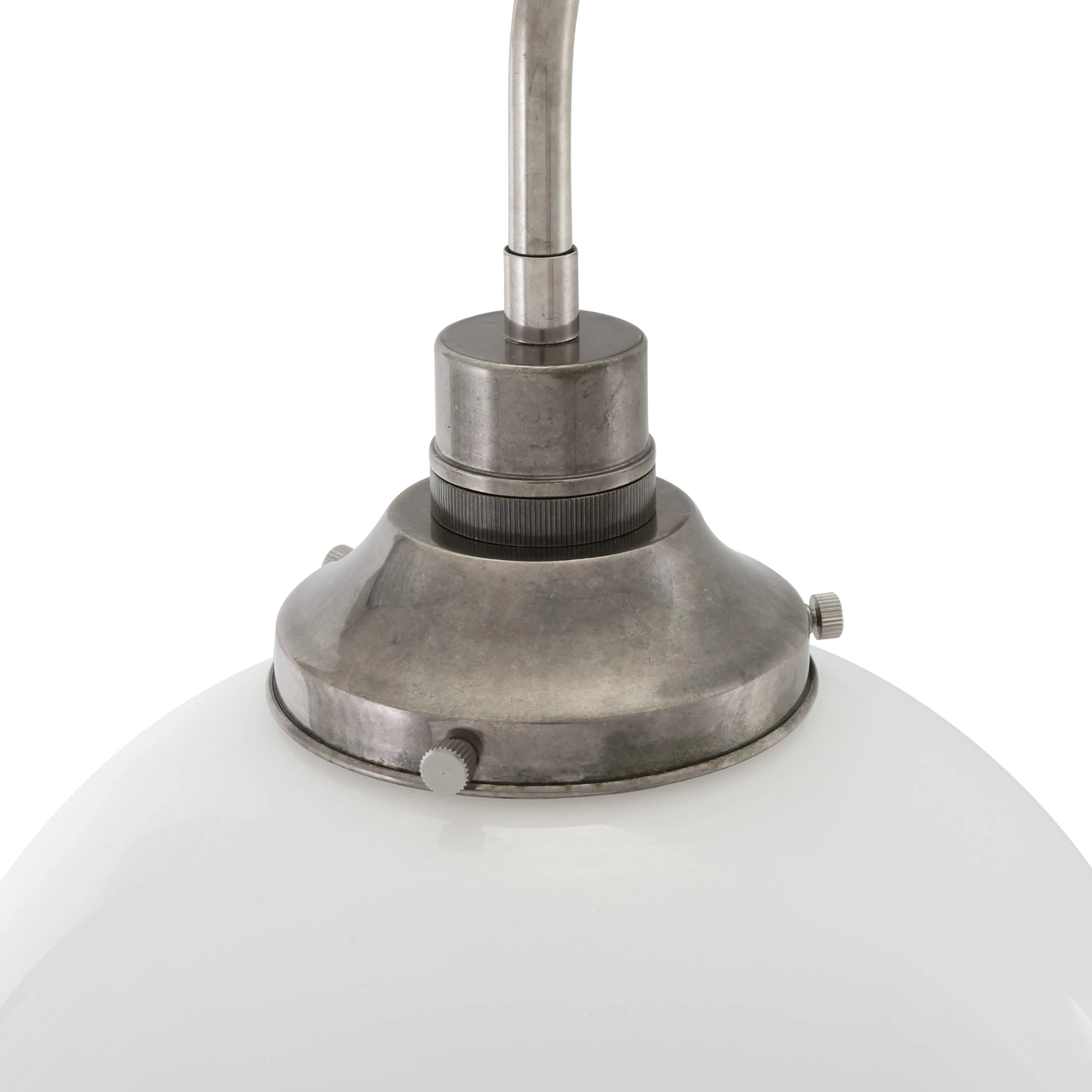 Bamako Wall Light Clear or Opal Globe | 3 Sizes Vintage Glass Wall Lights Great Lighting UK Ltd
