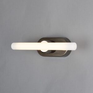 Valencia Single Strip Mirror Light Brass Bathroom Wall Sconces Great Lighting UK Ltd