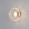 Oval Reeded Glass Wall Light | The Neith Brass Wall Lights Great Lighting UK Ltd