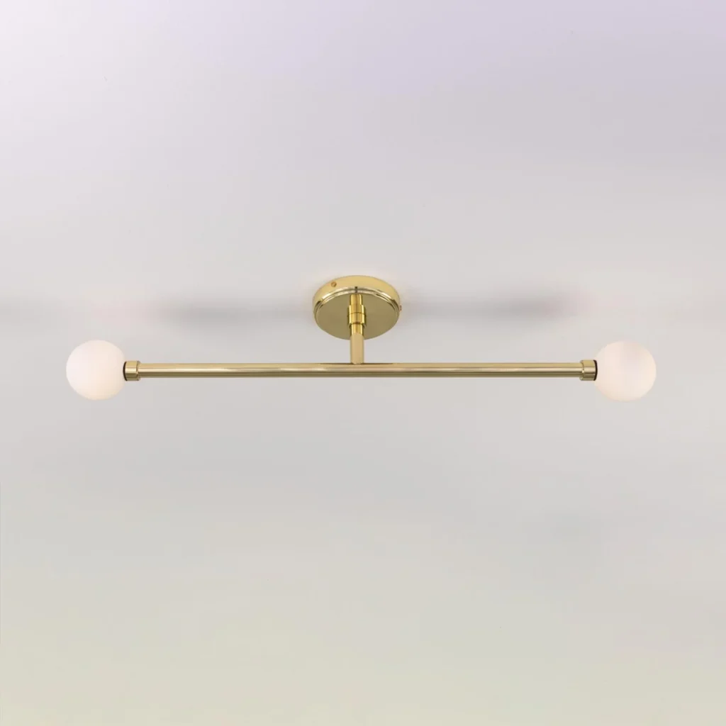 Silverton IP44 Double Bathroom Ceiling Light