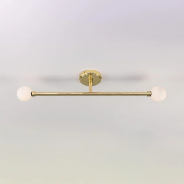 Silverton IP44 Double Bathroom Ceiling Light Bathroom Ceiling Lights Great Lighting UK Ltd