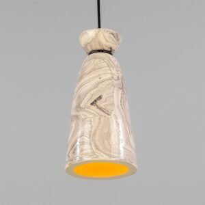 Parva Marbled Bathroom Pendant Light Ceramic Pendant Lighting Great Lighting UK Ltd