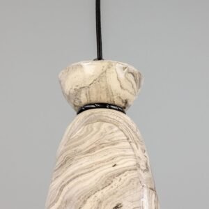 Parva Marbled Bathroom Pendant Light Ceramic Pendant Lighting Great Lighting UK Ltd