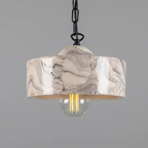Seville Marbled Ceramic Pendant Ceramic Pendant Lighting Great Lighting UK Ltd