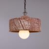 Seville Pendant in Ceramic Red Iron Ceramic Pendant Lighting Great Lighting UK Ltd