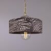 Seville Ceramic Pendant in Black Earth Ceramic Pendant Lighting Great Lighting UK Ltd