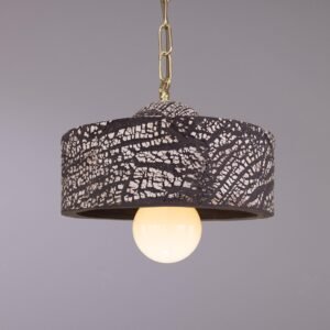 Seville Ceramic Pendant in Black Earth Ceramic Pendant Lighting Great Lighting UK Ltd
