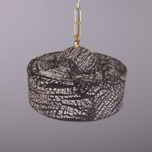 Seville Ceramic Pendant in Black Earth Ceramic Pendant Lighting Great Lighting UK Ltd