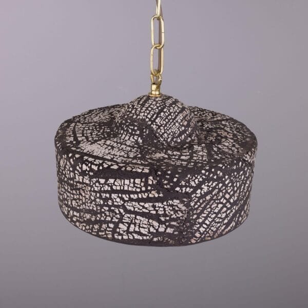 Seville Ceramic Pendant in Black Earth Ceramic Pendant Lighting Great Lighting UK Ltd