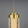 Tubular Neo-Victorian Pendant Light | The Ashford Holophane Pendants Great Lighting UK Ltd