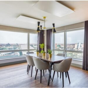 Mid Century Adjustable 3 Arm Chandelier | The Cairo Bedroom Chandelier Great Lighting UK Ltd