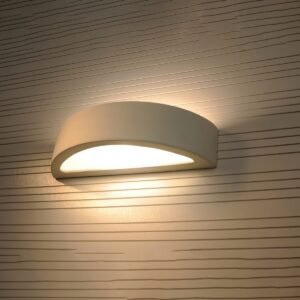 Wall Lamp Ceramic Atena Box Wall Lights Great Lighting UK Ltd