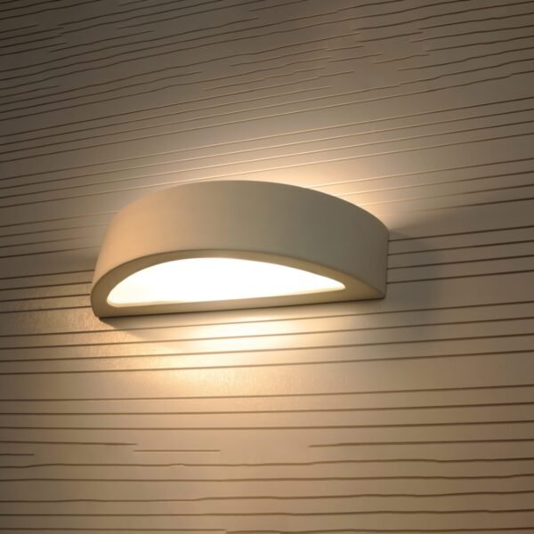 Wall Lamp Ceramic Atena Modern Indoor Wall Lights Great Lighting UK Ltd