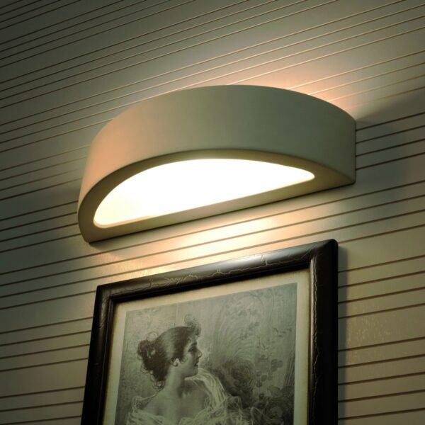 Wall Lamp Ceramic Atena Modern Indoor Wall Lights Great Lighting UK Ltd