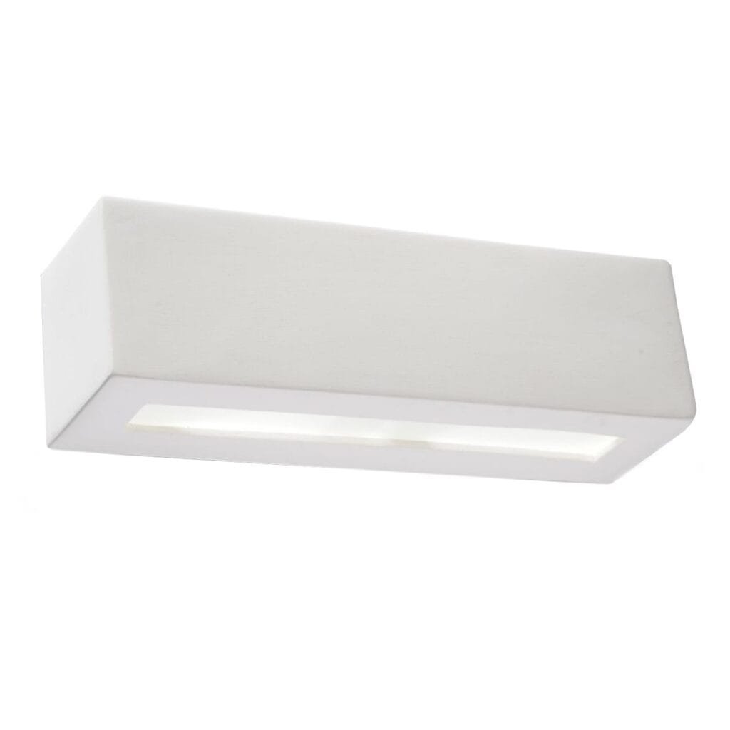 Ceramic Wall Light Vega Box Wall Lights Great Lighting UK Ltd
