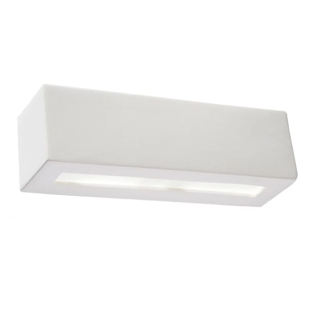 Ceramic Wall Light Vega Box Wall Lights Great Lighting UK Ltd