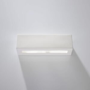 Wall Lamp Ceramic Vega Box Wall Lights Great Lighting UK Ltd