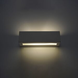 Wall Lamp Ceramic Vega Box Wall Lights Great Lighting UK Ltd