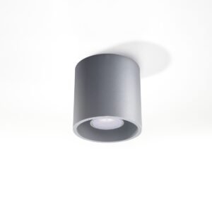 Ceiling Lamp Orbis 1 Grey Single Ceiling Lights Great Lighting UK Ltd