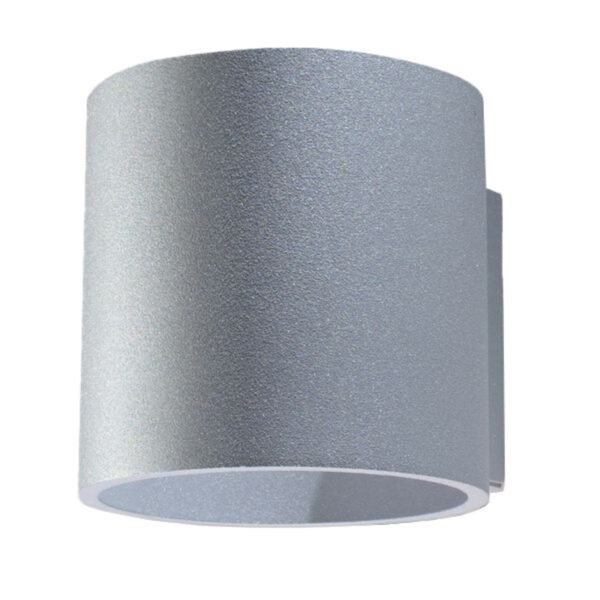 Wall Lamp Orbis 1 Grey Modern Indoor Wall Lights Great Lighting UK Ltd