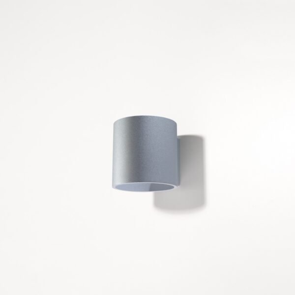 Wall Lamp Orbis 1 Grey Modern Indoor Wall Lights Great Lighting UK Ltd