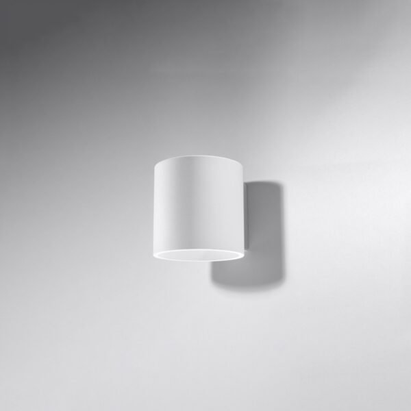 Wall Lamp Orbis 1 White Single Wall Lights Great Lighting UK Ltd