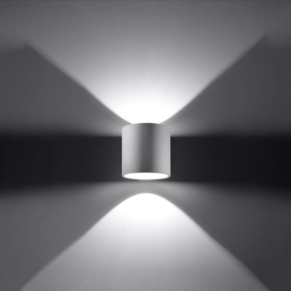 Wall Lamp Orbis 1 White Single Wall Lights Great Lighting UK Ltd