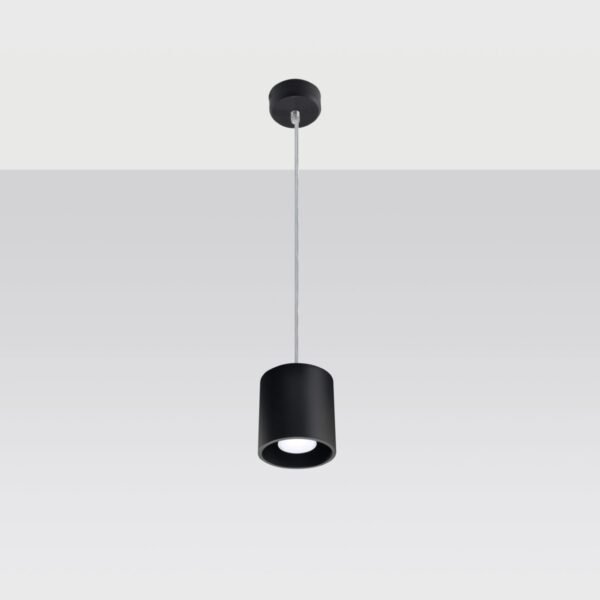 Pendant Lamp Orbis 1 Black Modern Pendant Lights Great Lighting UK Ltd
